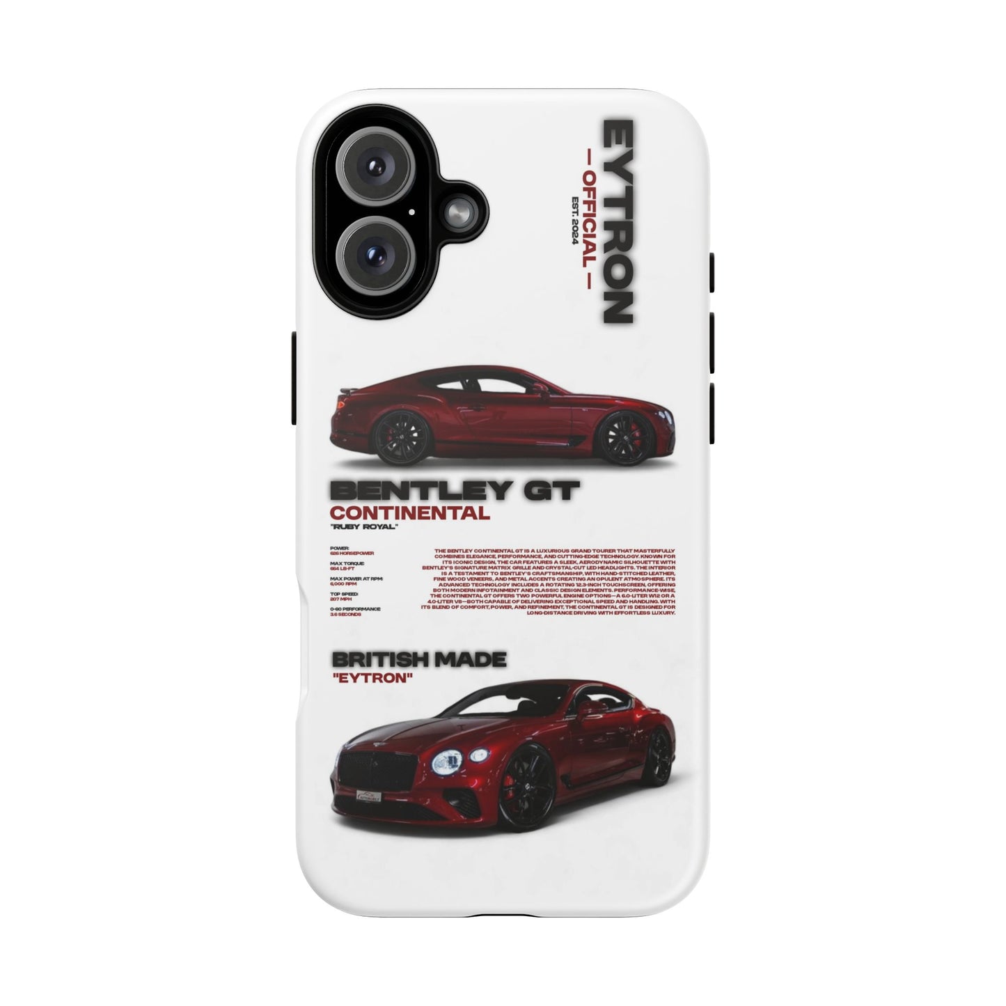"Ruby Royal" Sturdy Case