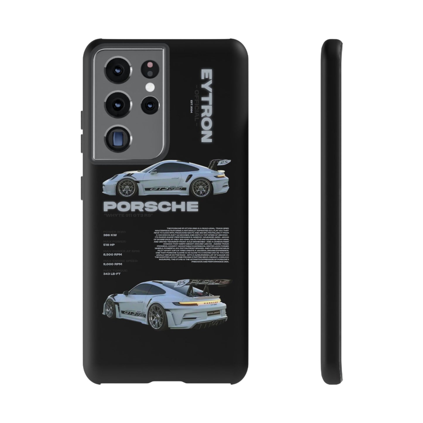 "Whyte 911 GT3 RS" Sturdy Case