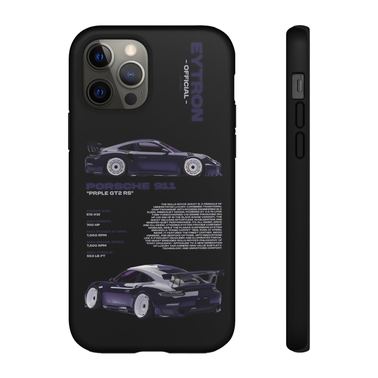 "PRPLE GT2 RS" Sturdy Case