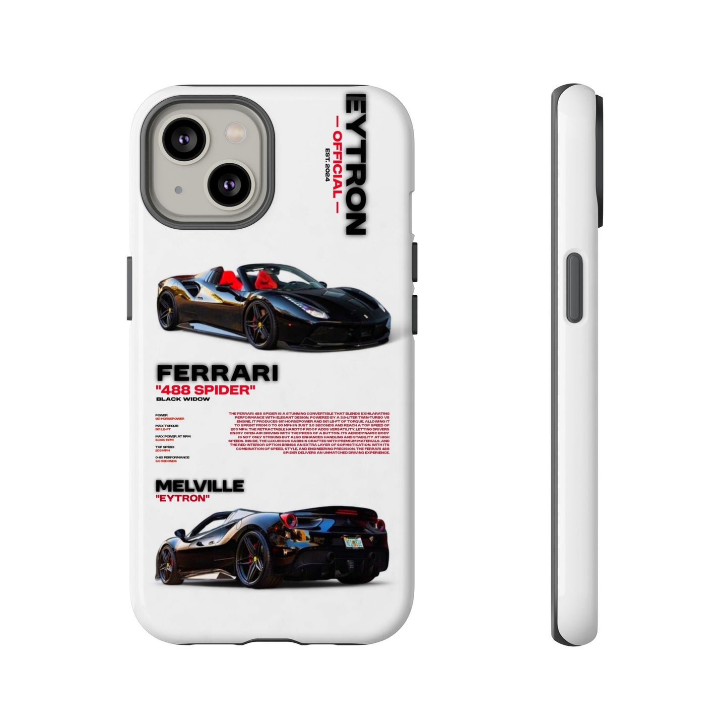 "Black Widow" Sturdy Case