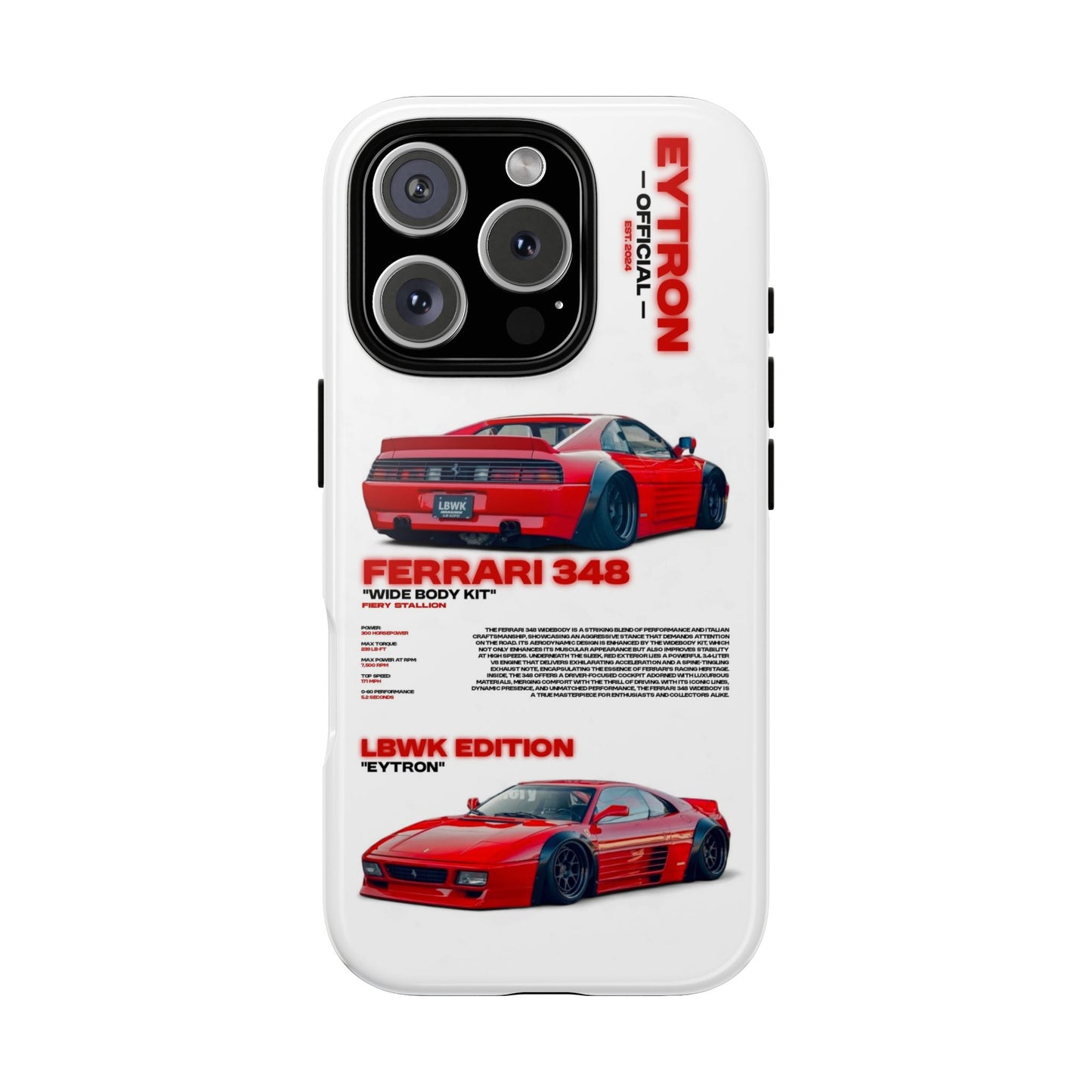 "Fiery Stallion" Sturdy Case
