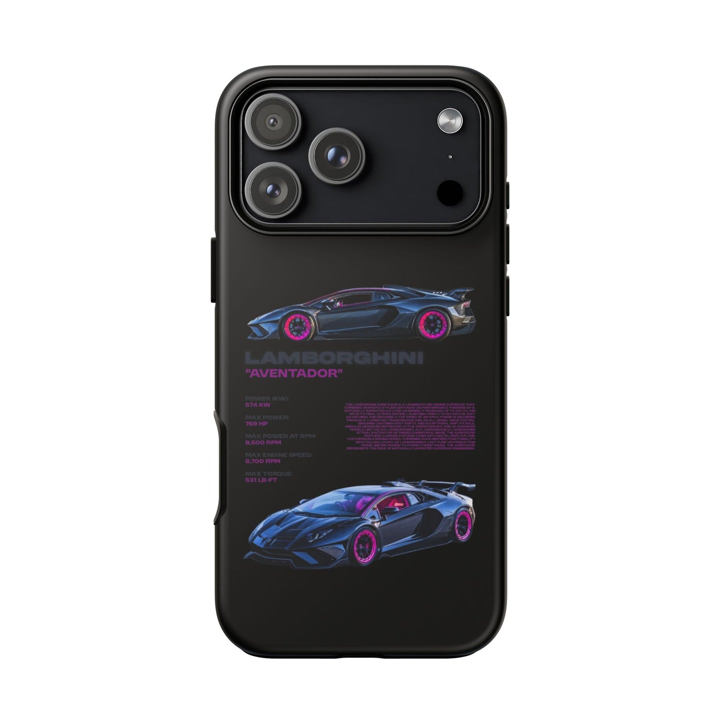 "Strad's Lambo" Sturdy Case