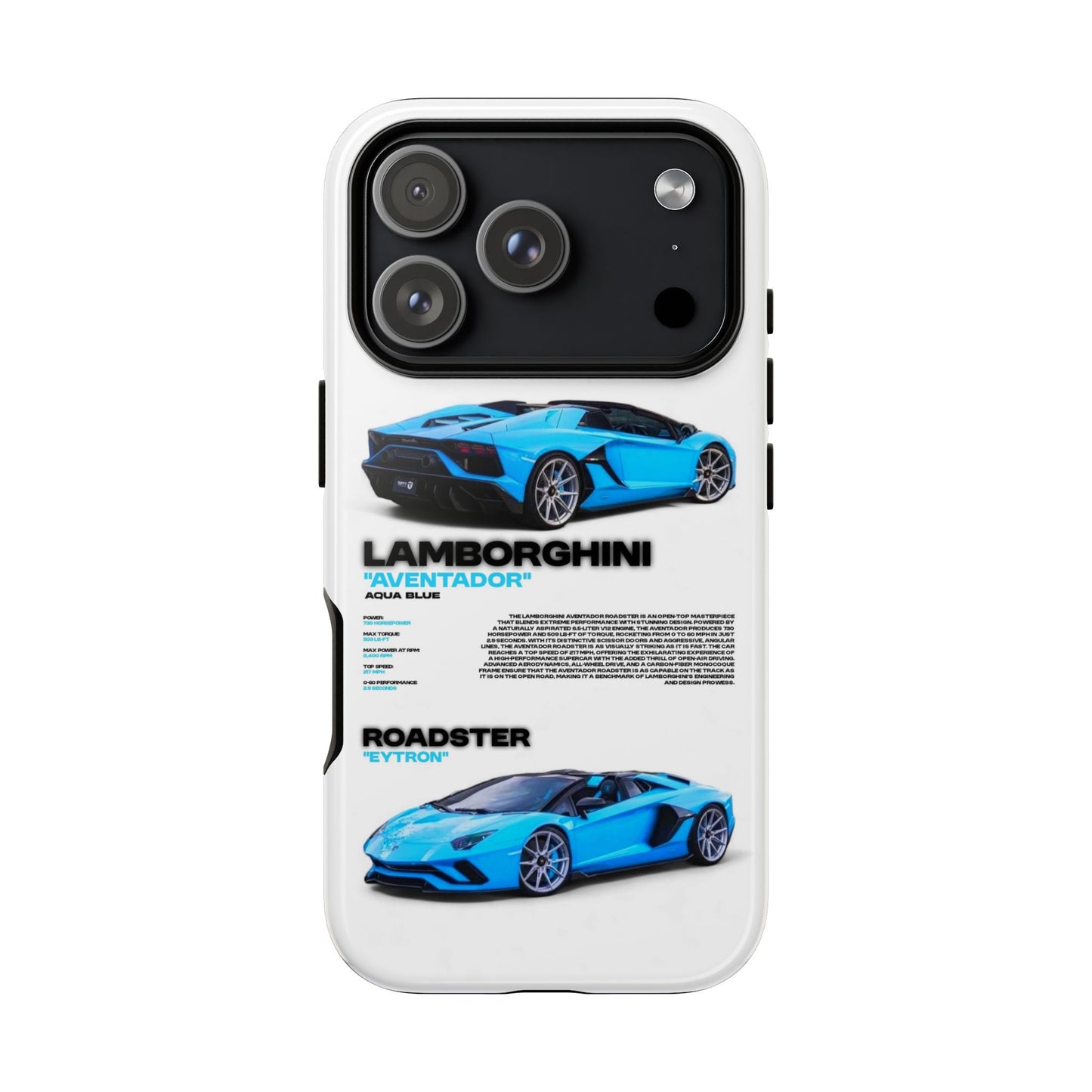 "Aqua Blue" Sturdy Case