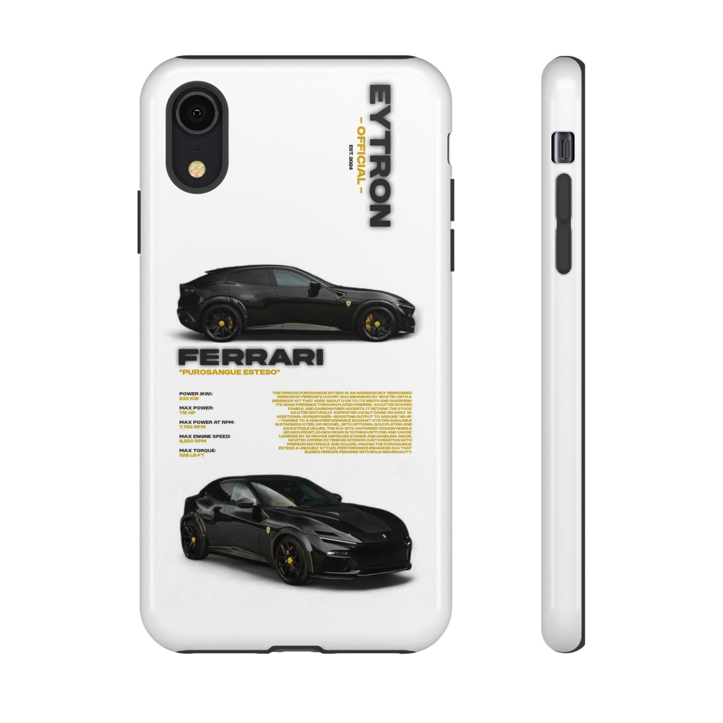 "Purosangue Esteso" Sturdy Case