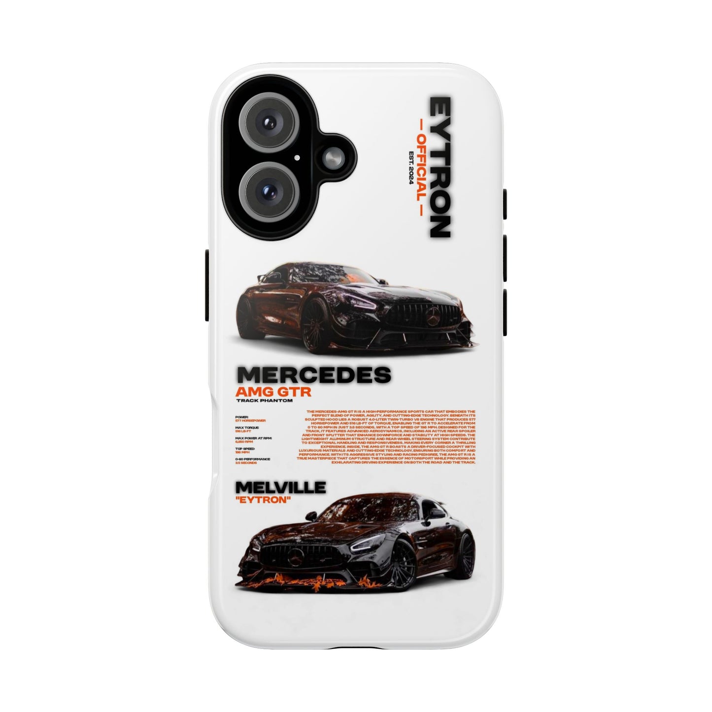 "Track Phantom" Sturdy Case