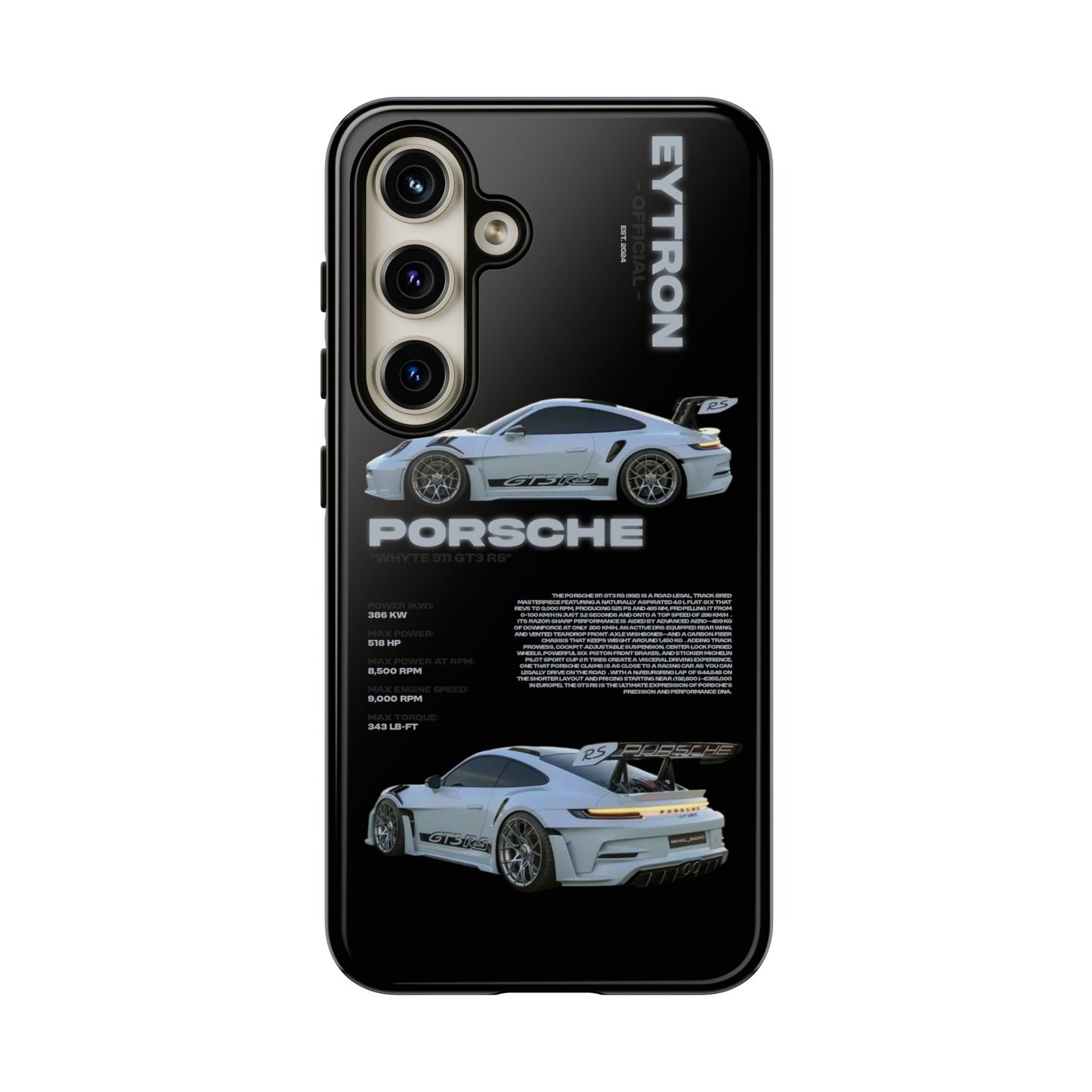 "Whyte 911 GT3 RS" Sturdy Case