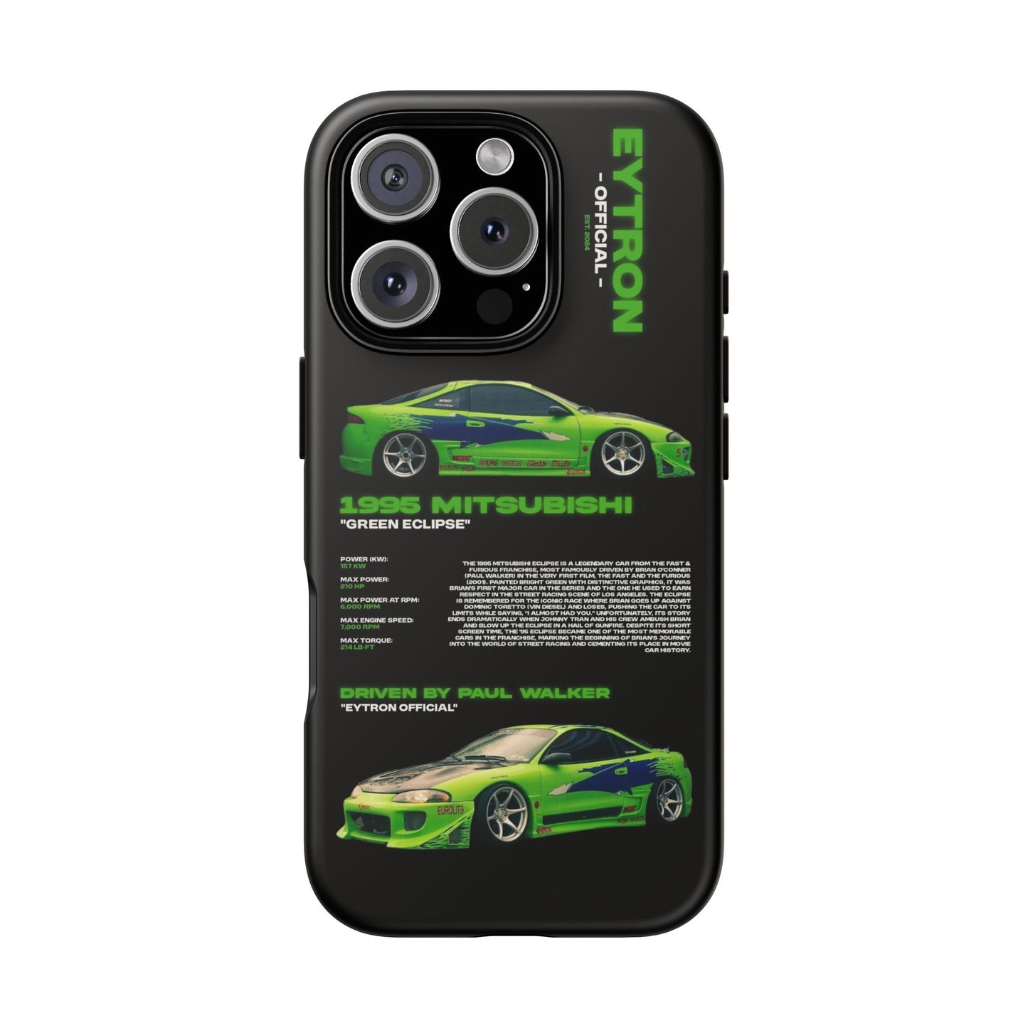 "Green Eclipse" Sturdy Case