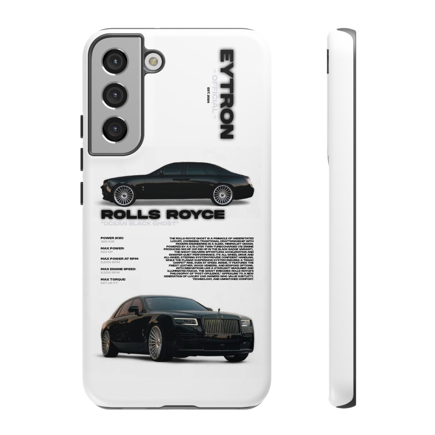 "Ocean Black Ghost" Sturdy Case