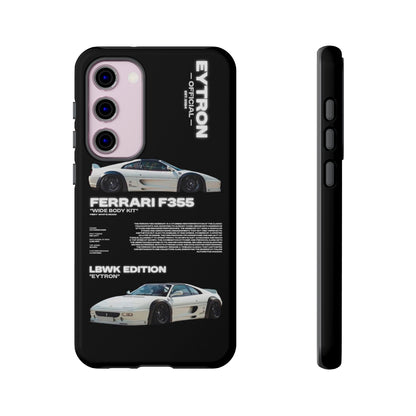 "Fiery White Moon" Sturdy Case