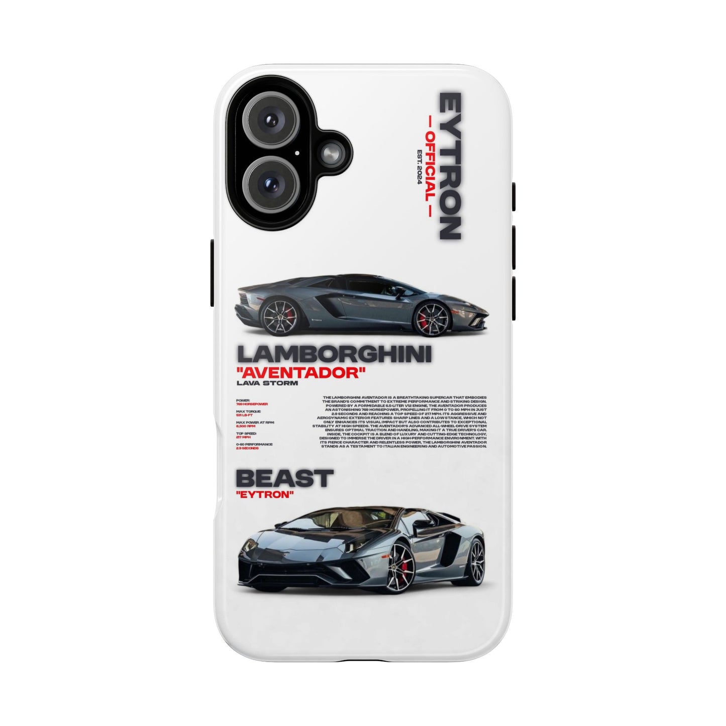 "Lava Storm" Sturdy Case