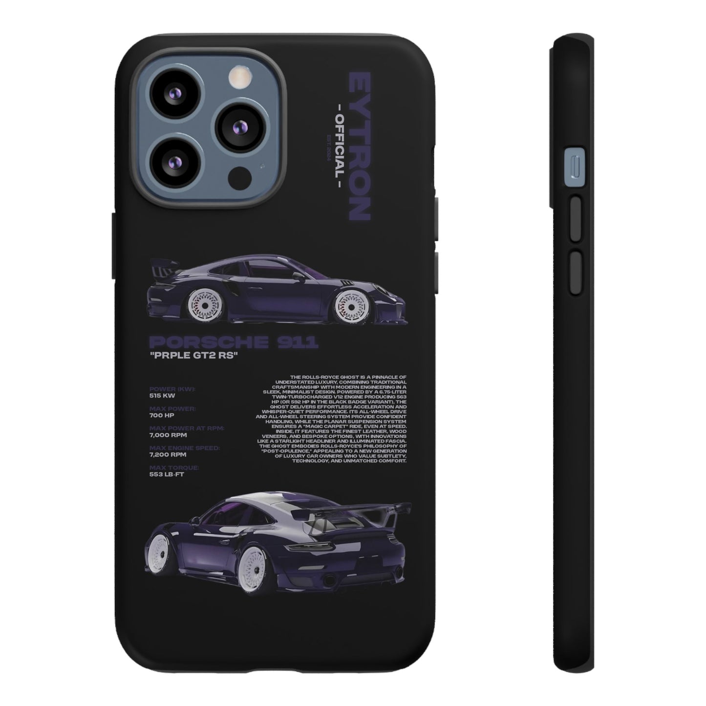 "PRPLE GT2 RS" Sturdy Case