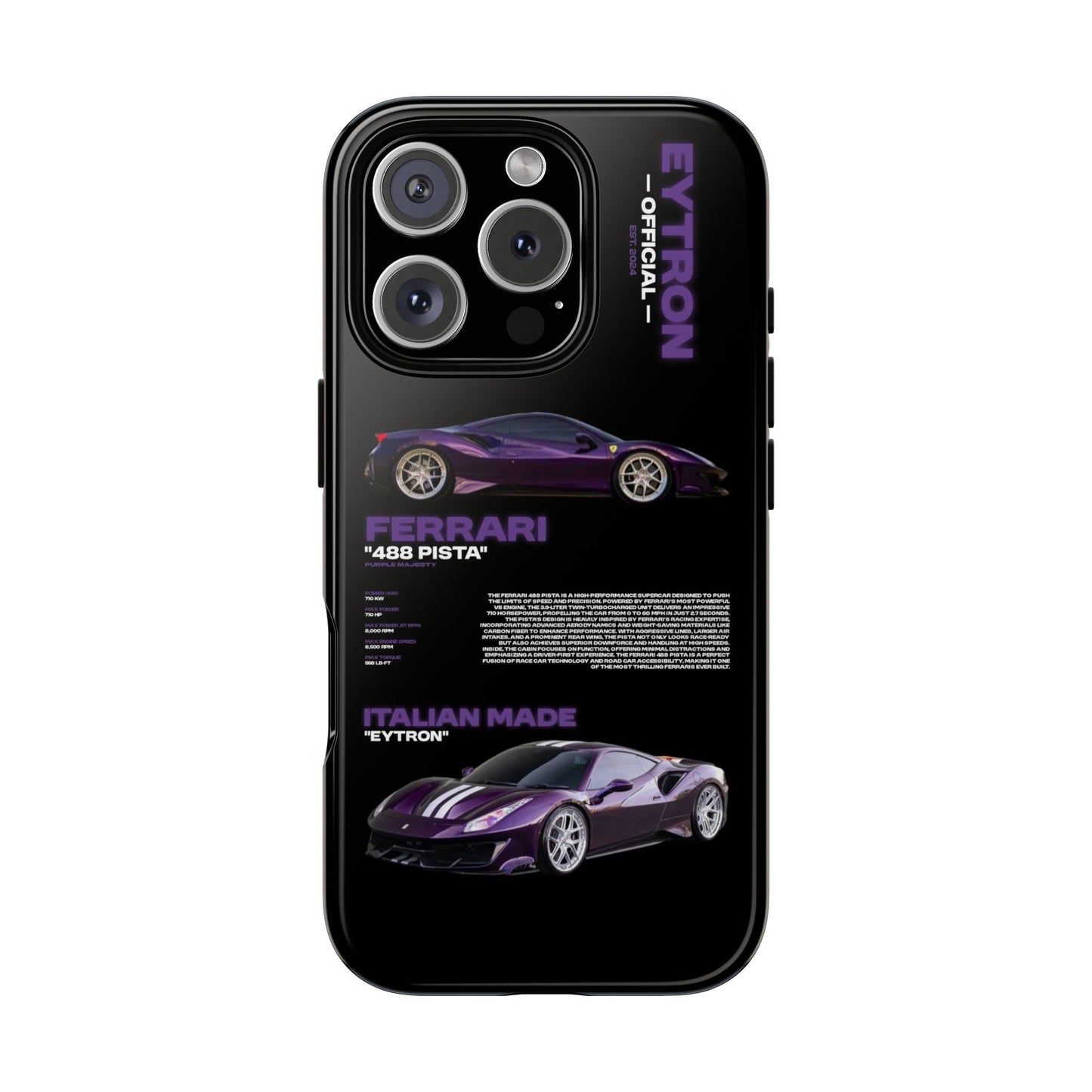 "Purple Majesty" Sturdy Case