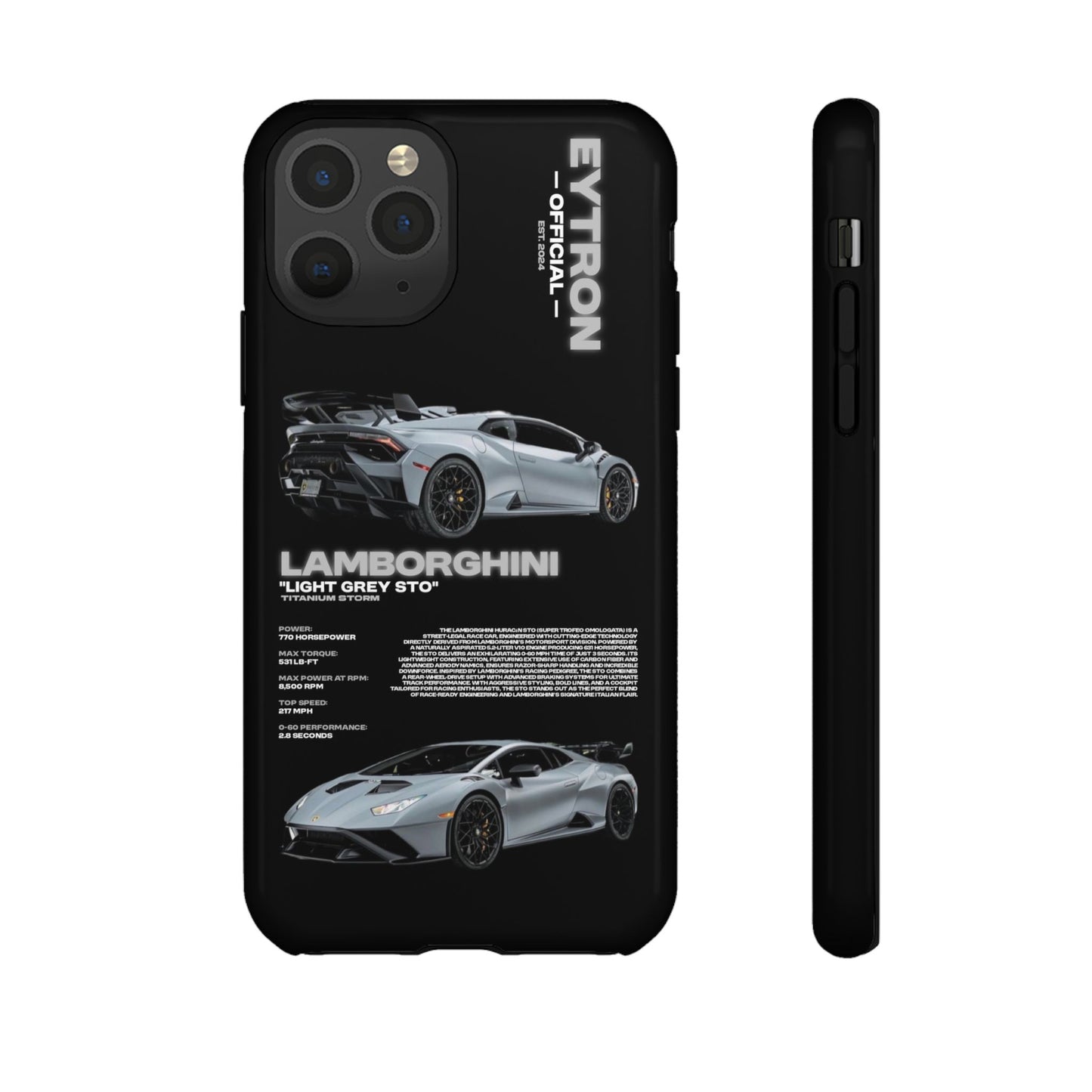 "Titanium Storm" Sturdy Case