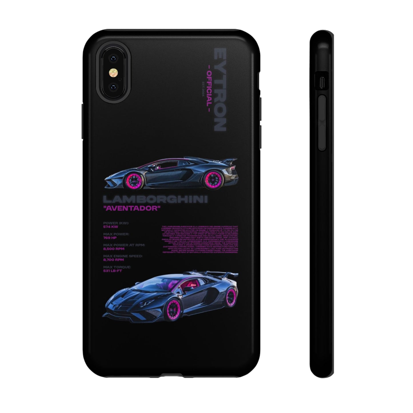 "Strad's Lambo" Sturdy Case
