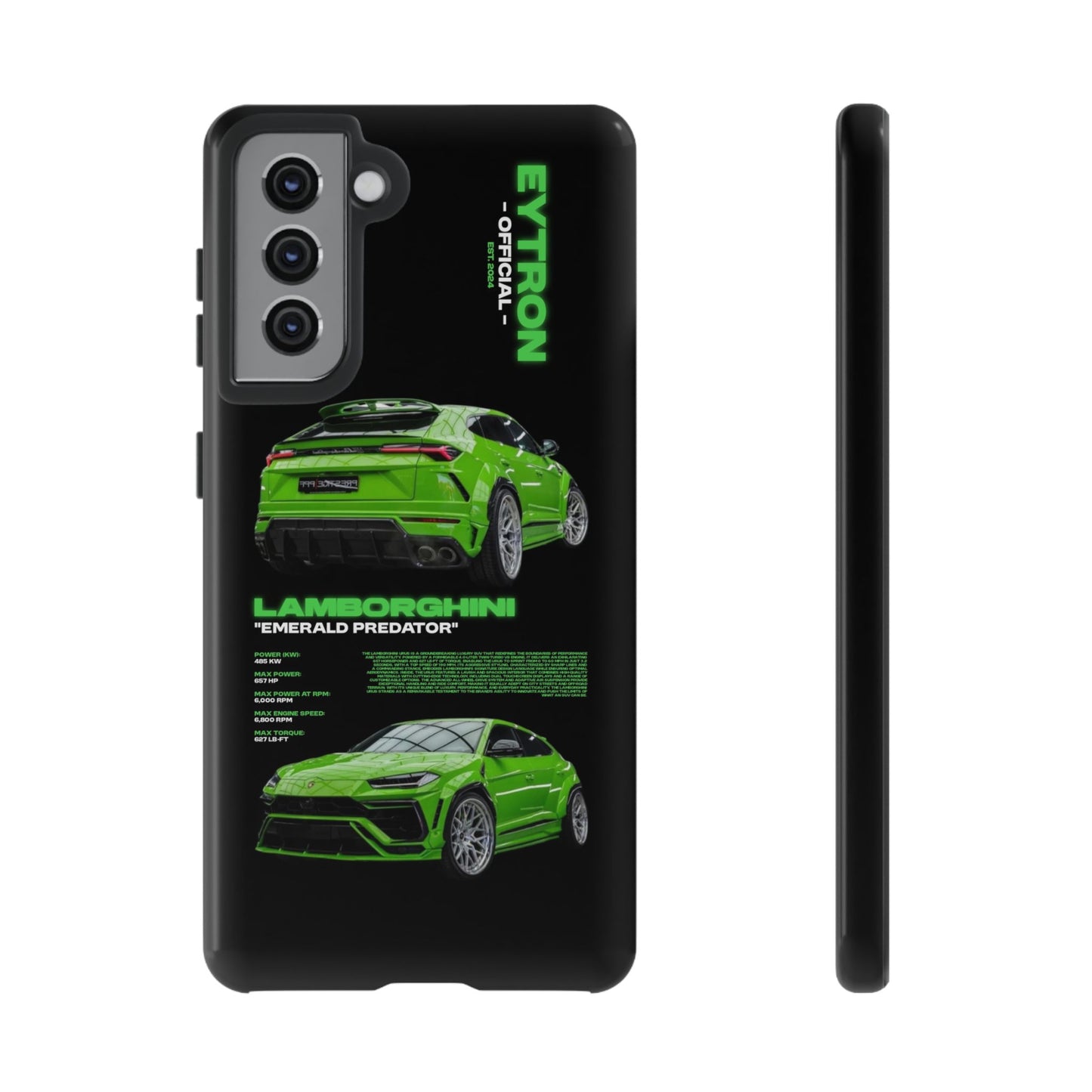 "Emerald Predator" Sturdy Case