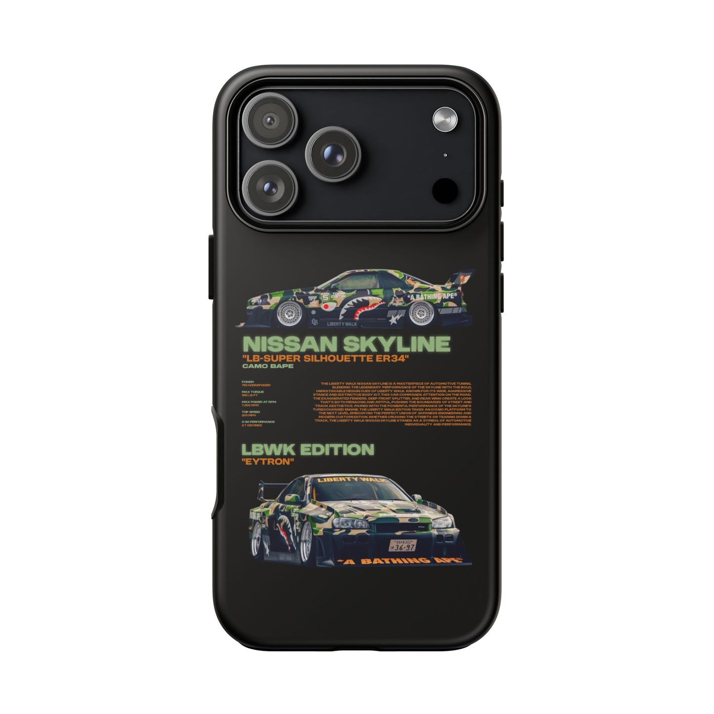 "Green Camo Bape" Sturdy Case