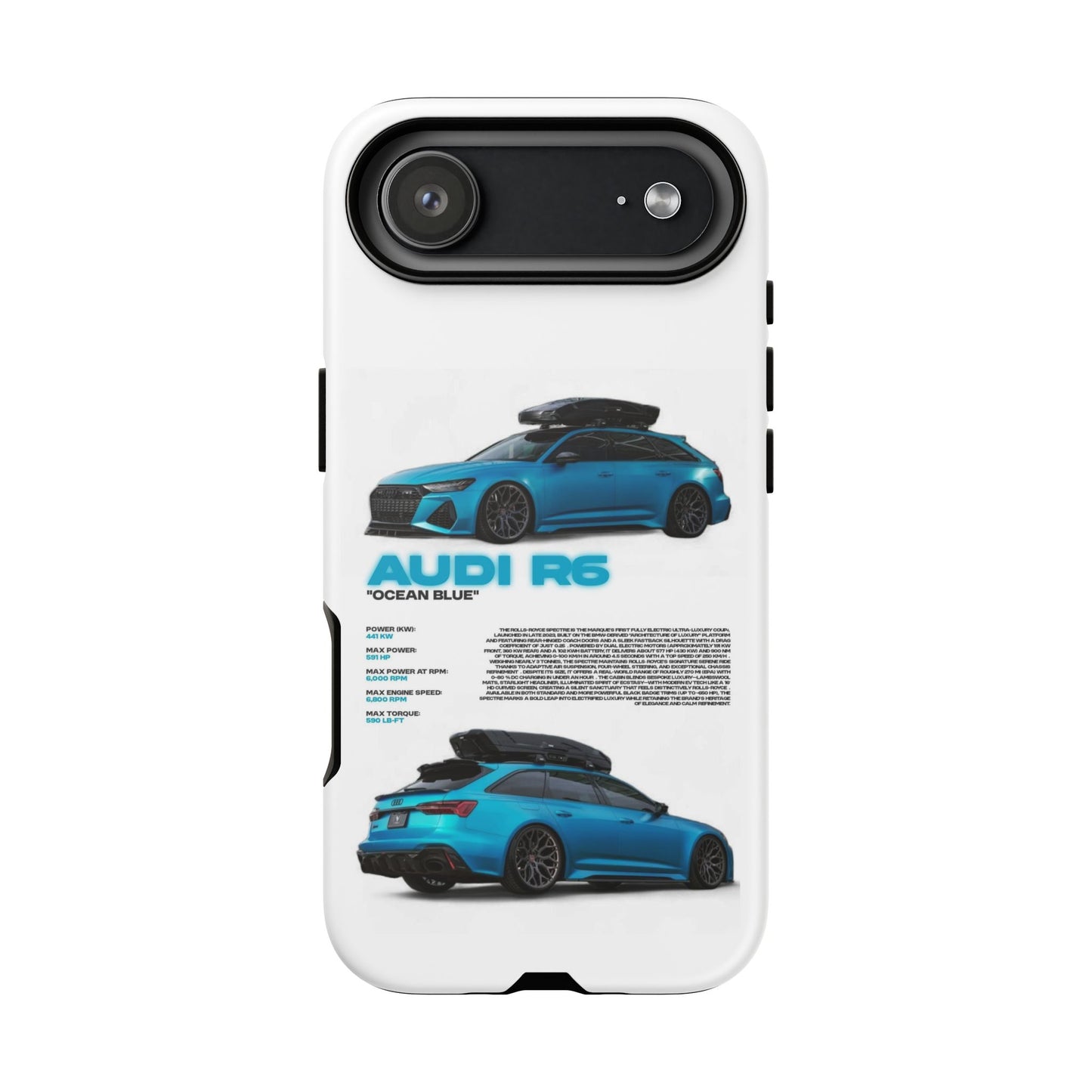 "Ocean Blue R6" Sturdy Case