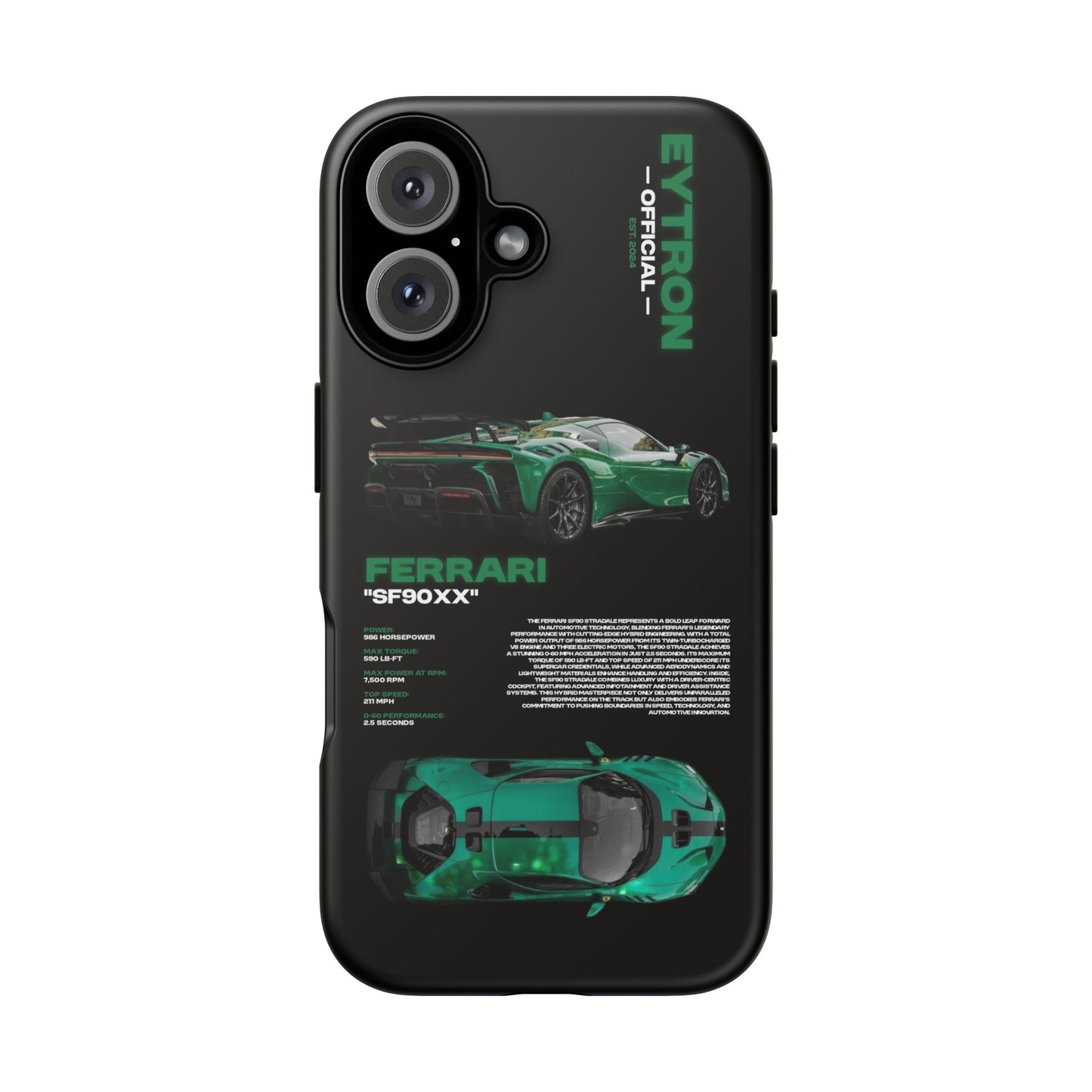"Verde Velocity" Sturdy Case