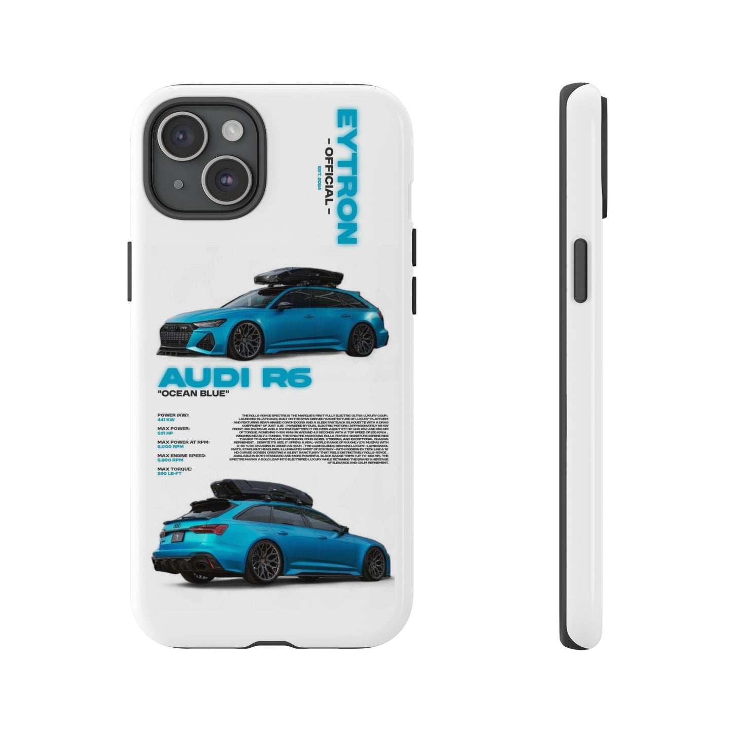 "Ocean Blue R6" Sturdy Case