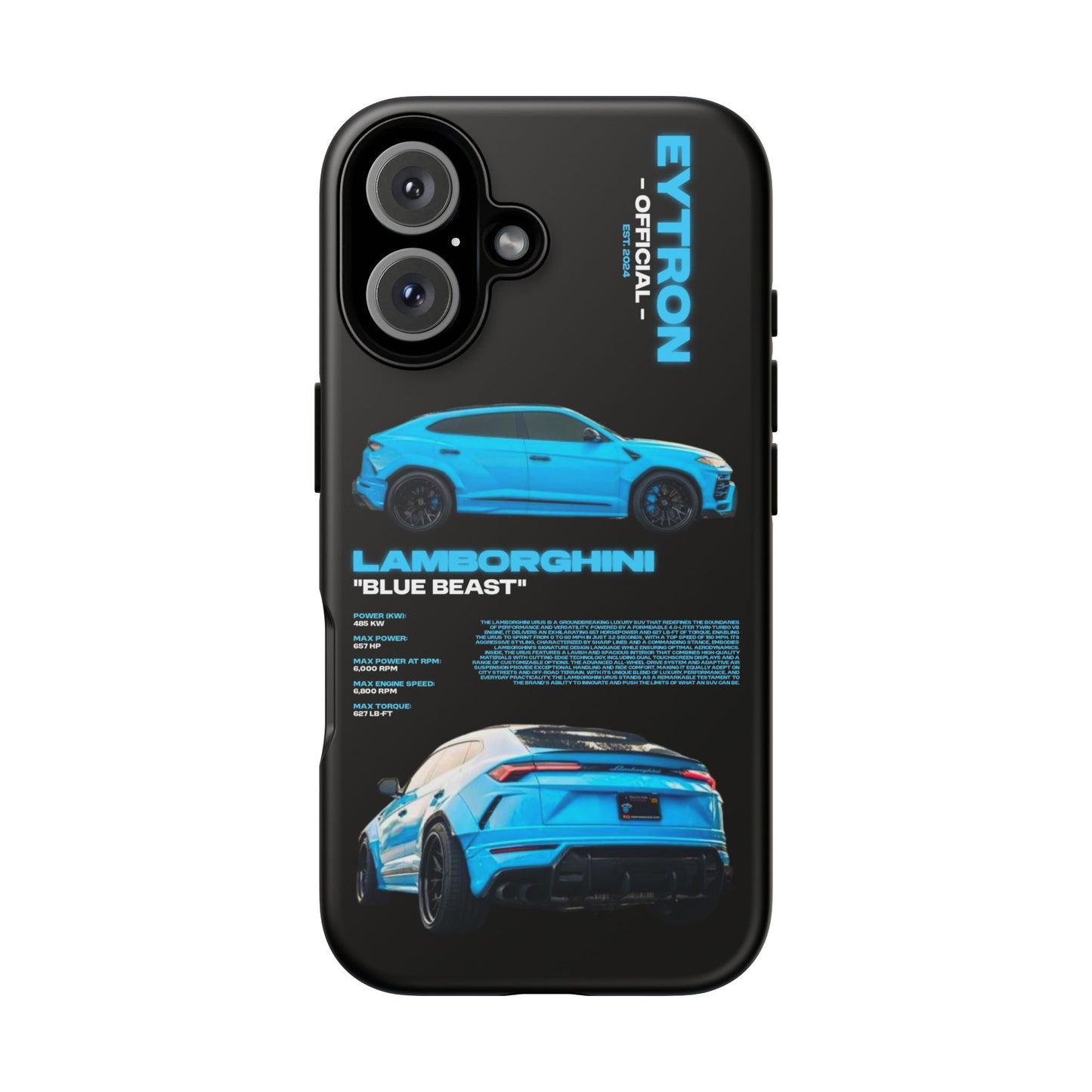 "Blue Beast" Sturdy Case