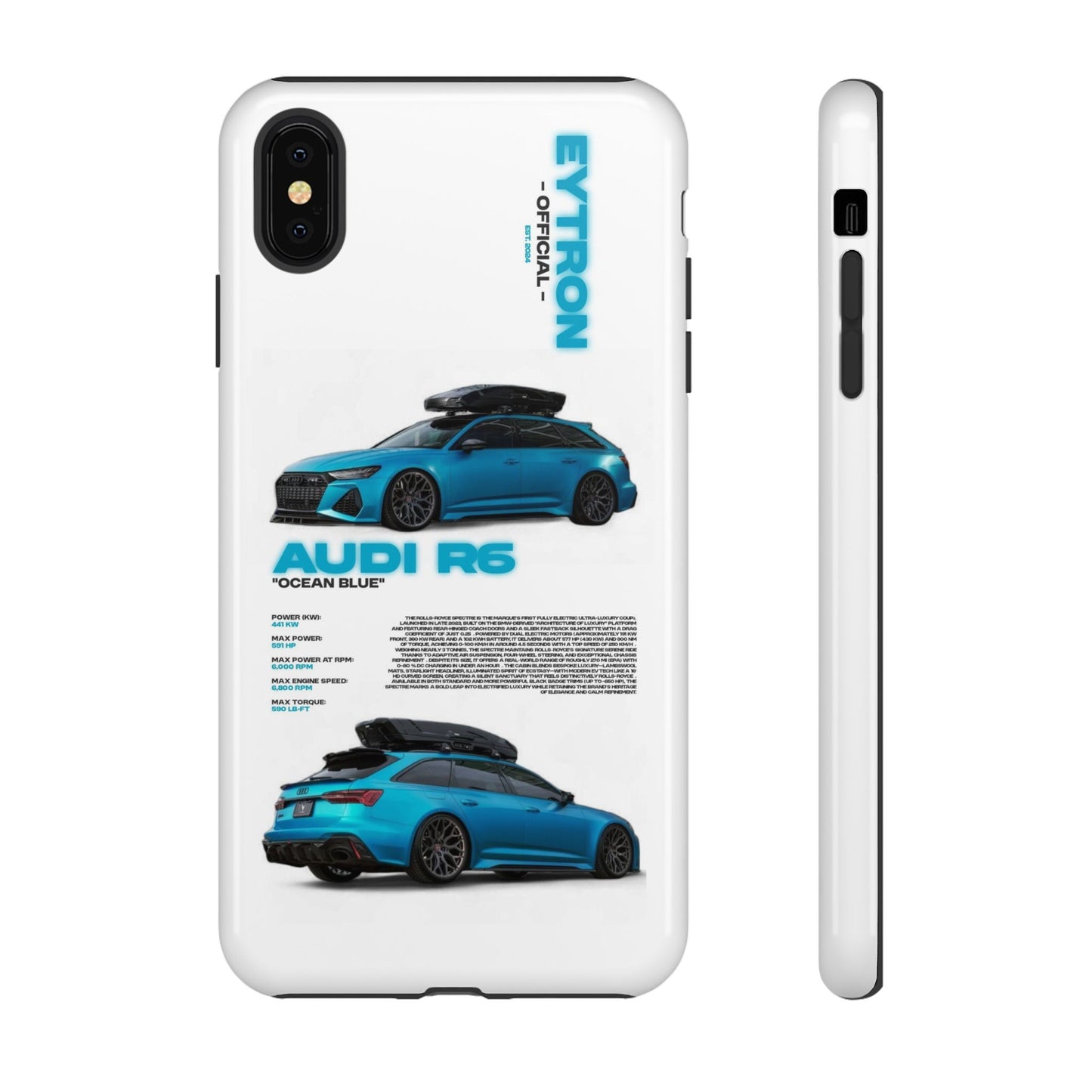 "Ocean Blue R6" Sturdy Case
