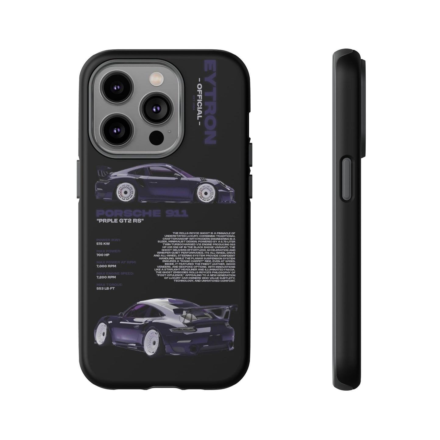 "PRPLE GT2 RS" Sturdy Case