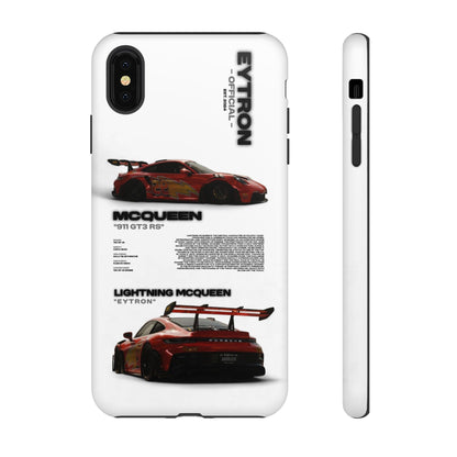 "McQueen" White Tough Case