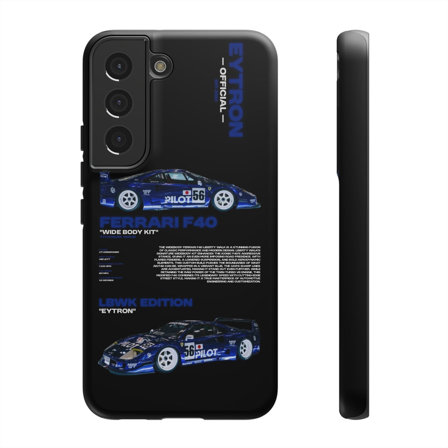 "Titanium Wave" Sturdy Case