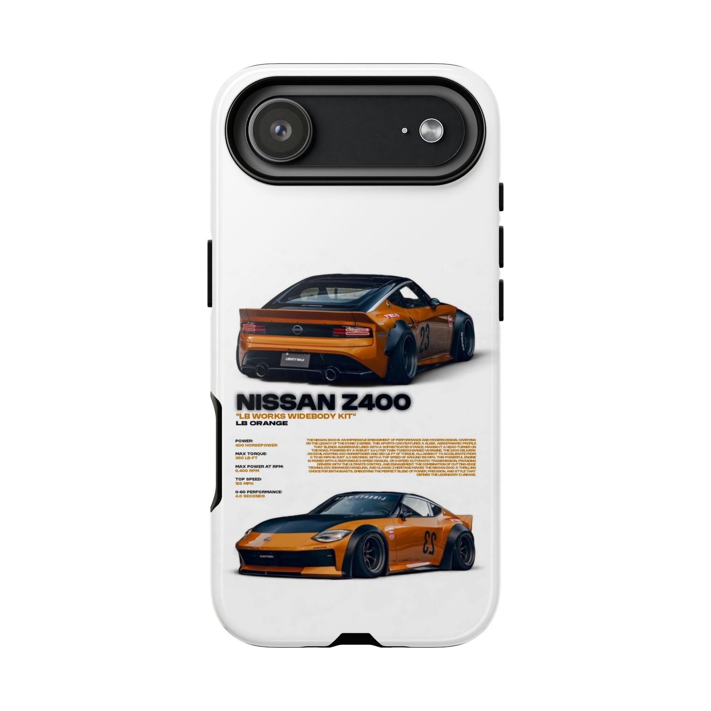 "LB Orange" Sturdy Case
