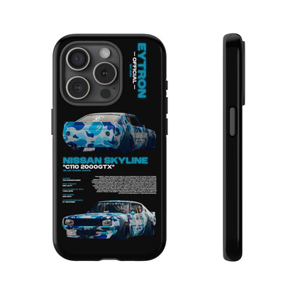 "Blue Camo Bape" Sturdy Case