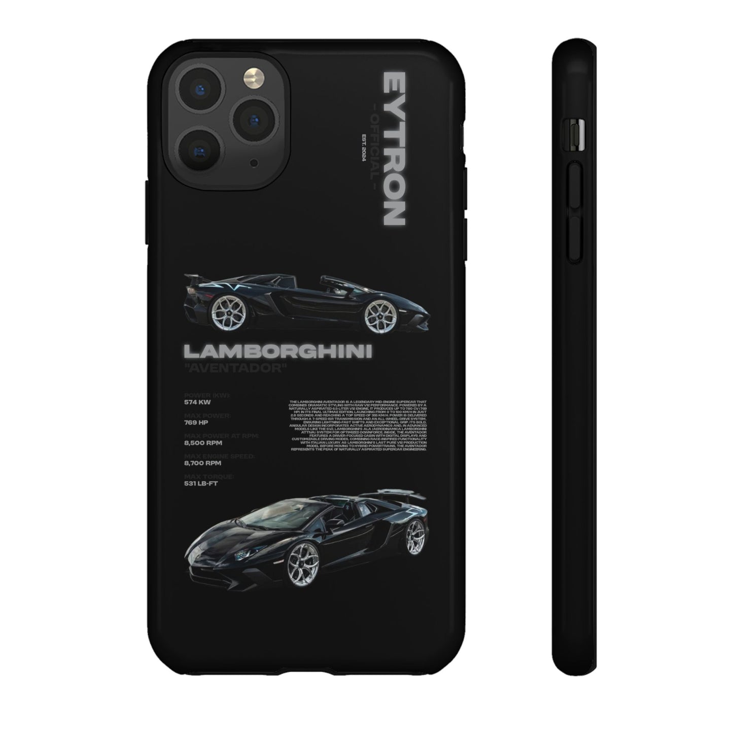 "Cielo Nero" Sturdy Case