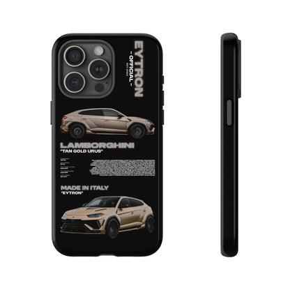 "Tan Gold Urus" Sturdy Case
