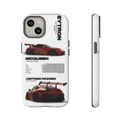 "McQueen" White Tough Case