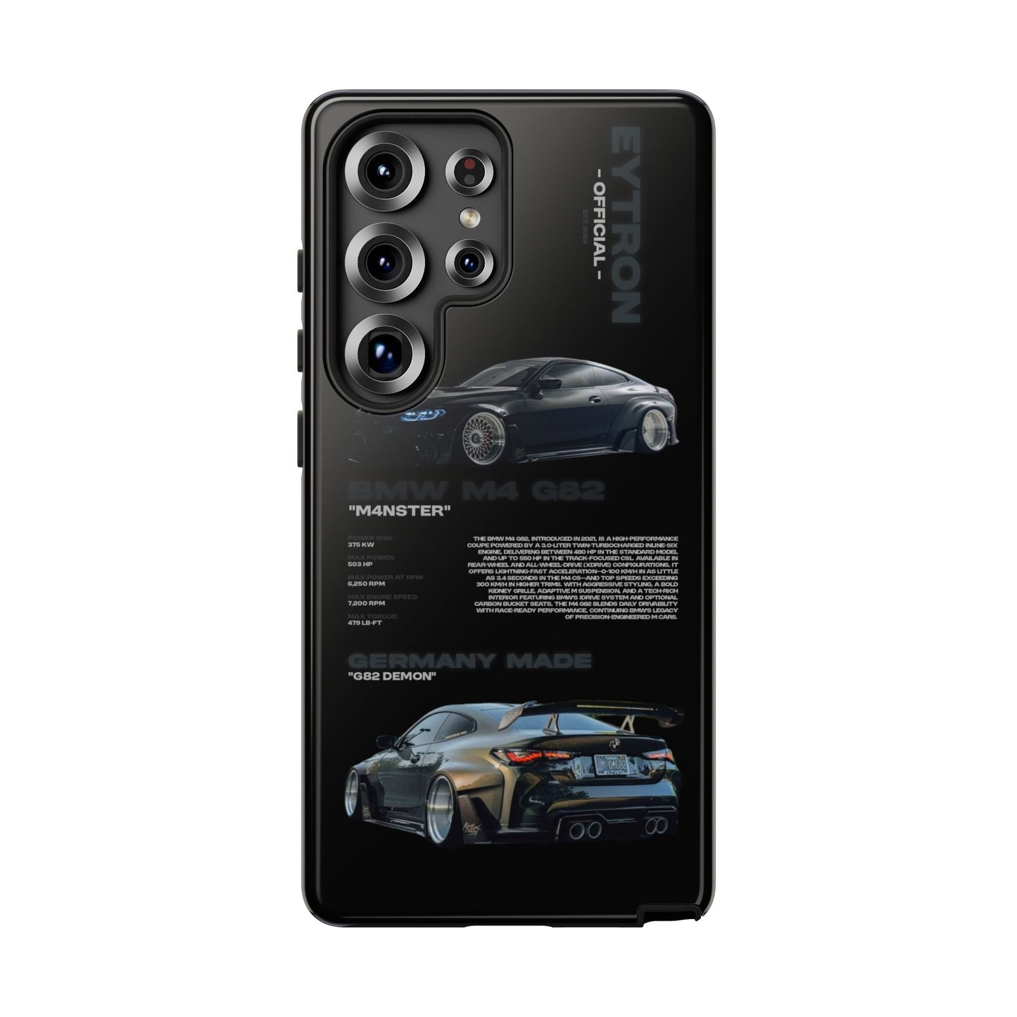 "M4nster" Sturdy Case