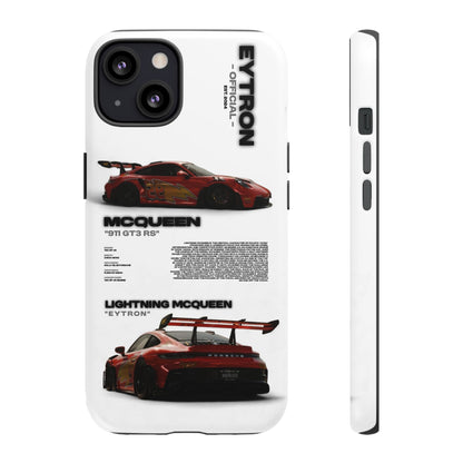 "McQueen" White Tough Case