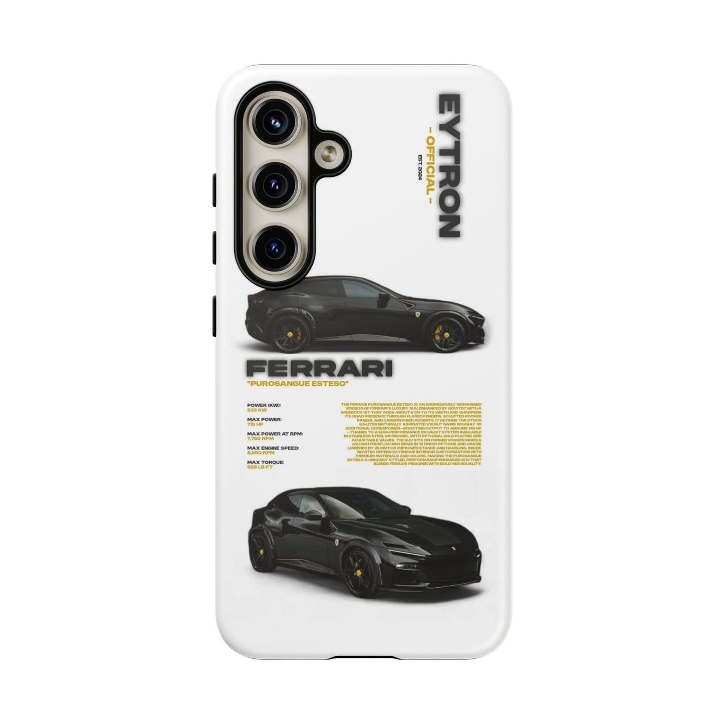 "Purosangue Esteso" Sturdy Case