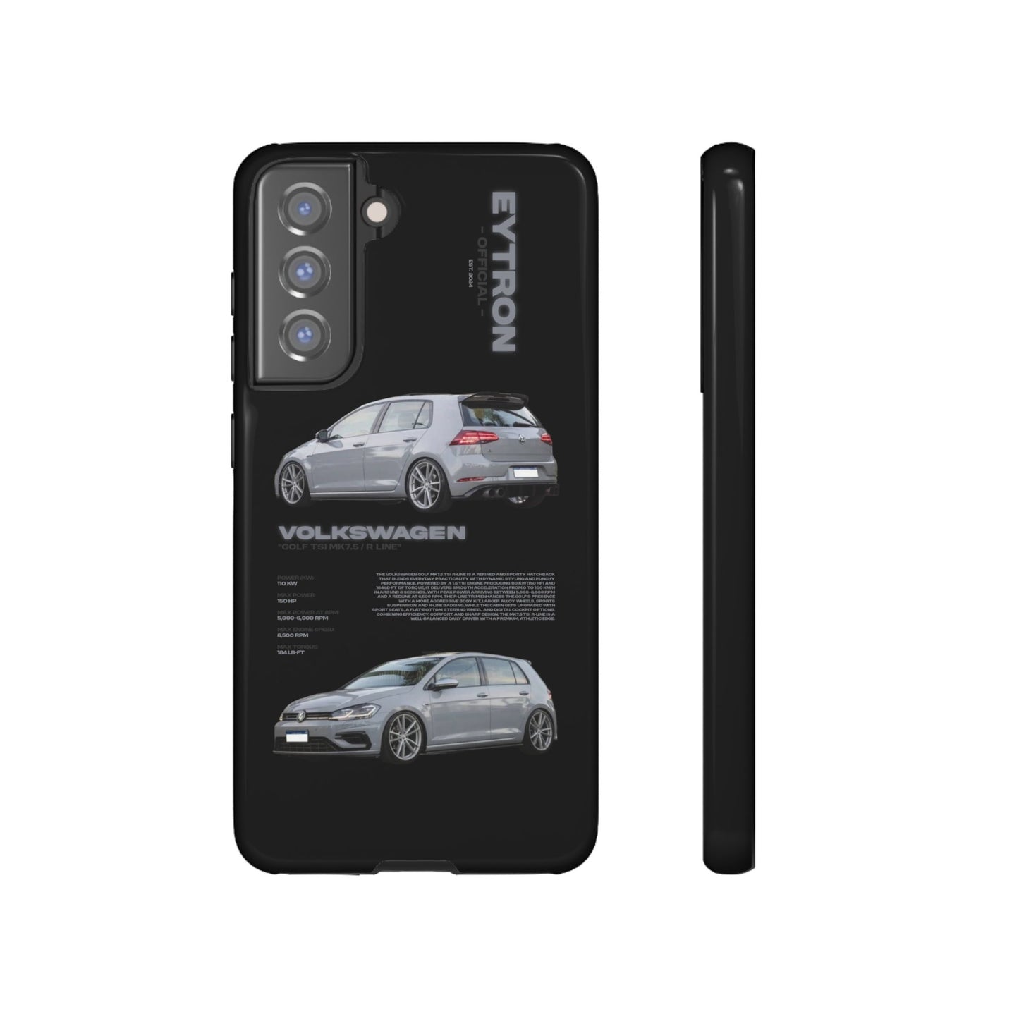 "Golf TSI MK7.5 / R Line" Sturdy Case