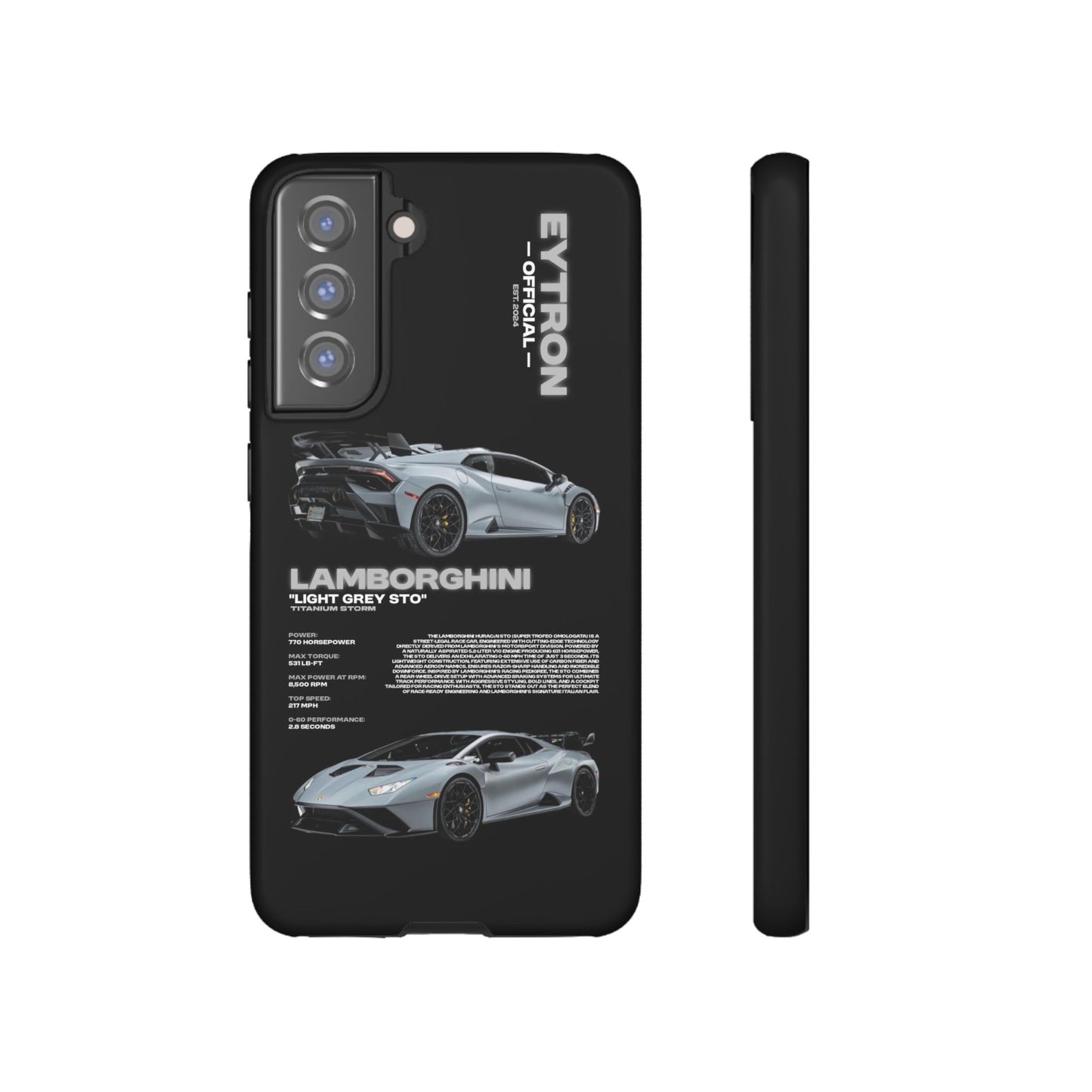 "Titanium Storm" Sturdy Case
