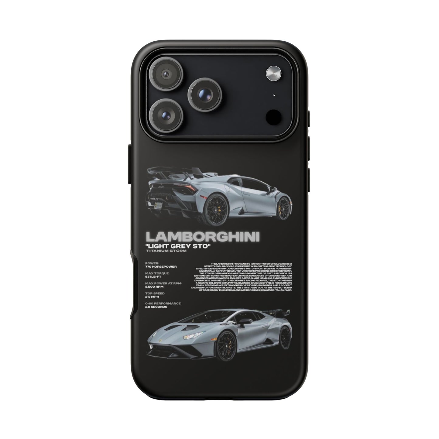 "Titanium Storm" Sturdy Case