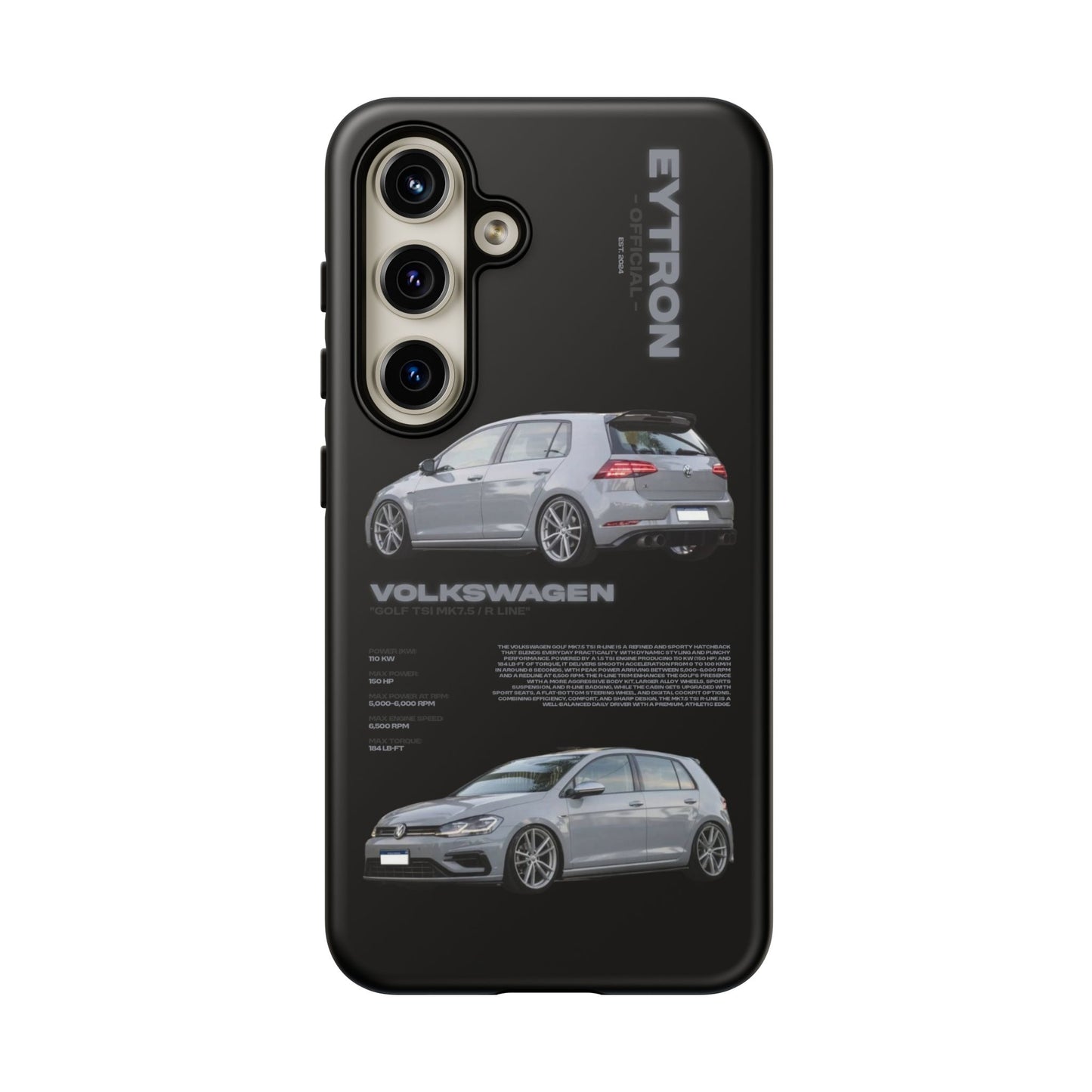 "Golf TSI MK7.5 / R Line" Sturdy Case