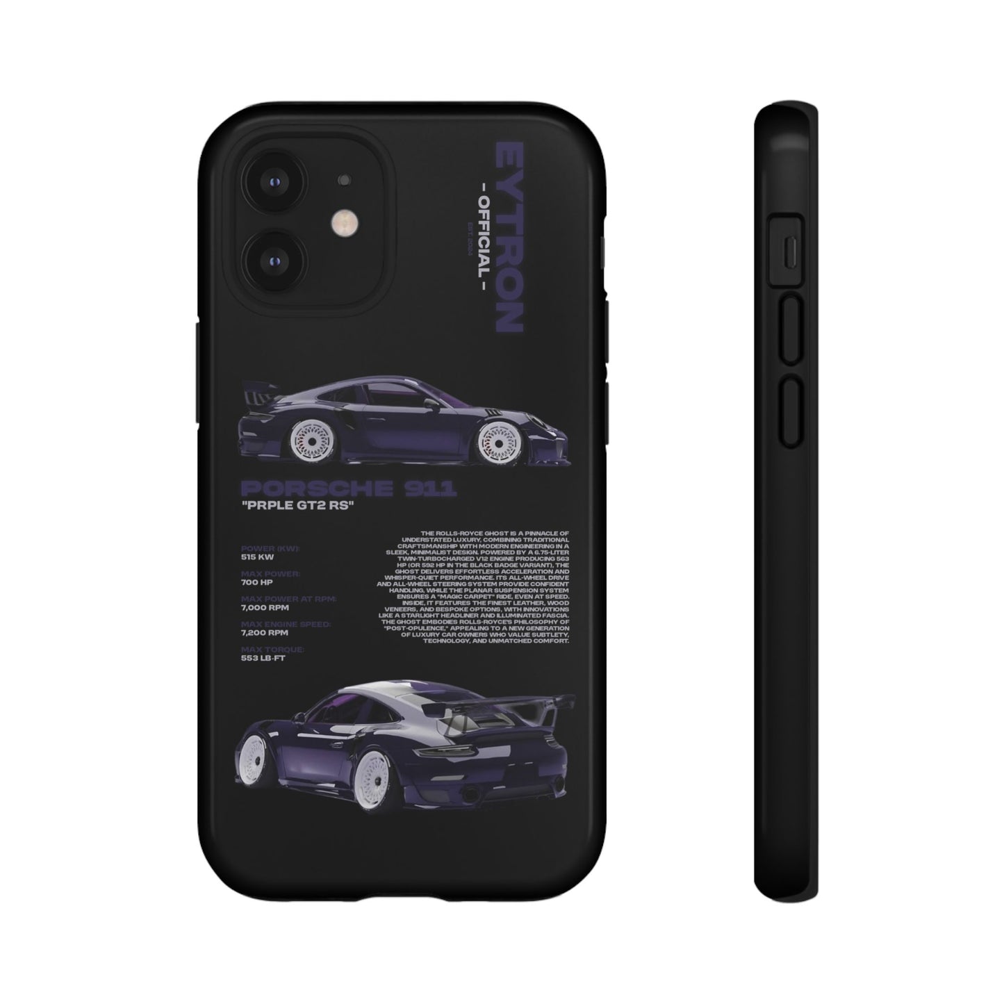 "PRPLE GT2 RS" Sturdy Case