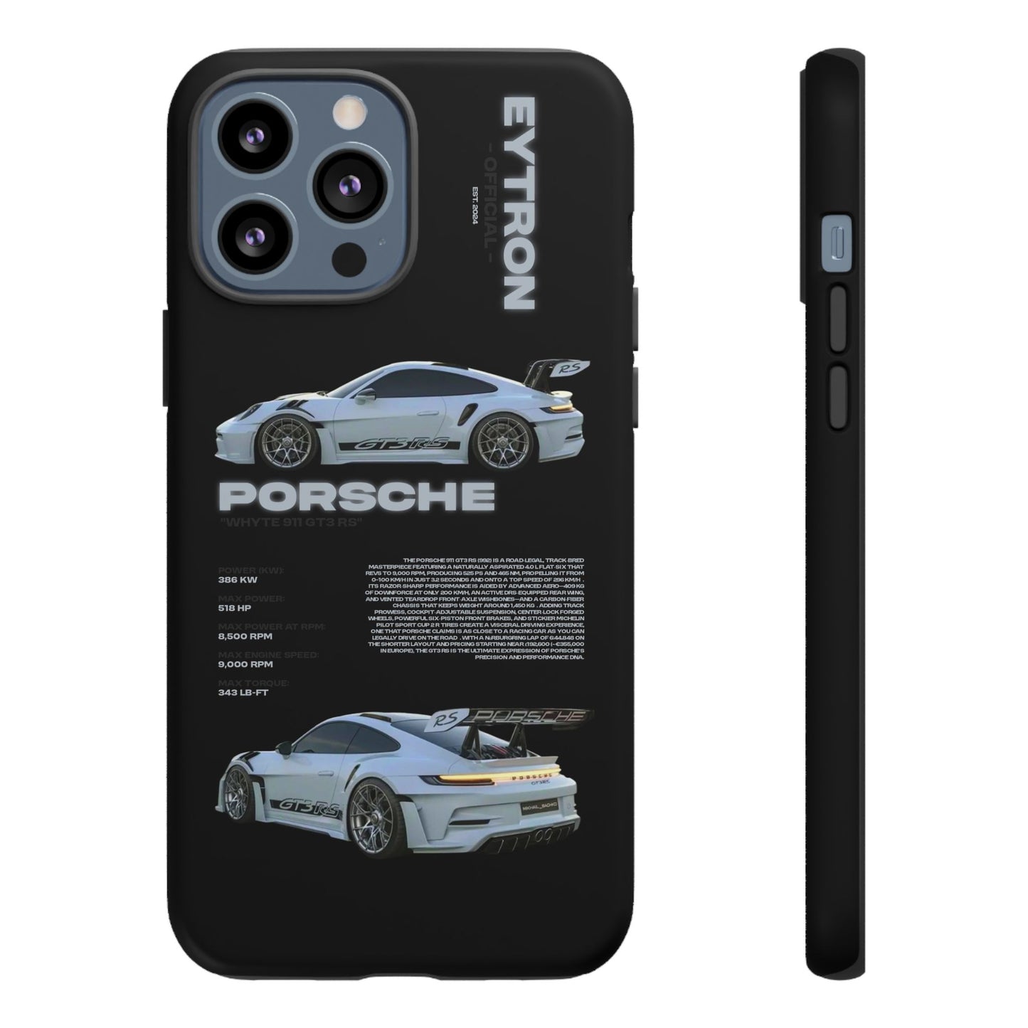 "Whyte 911 GT3 RS" Sturdy Case