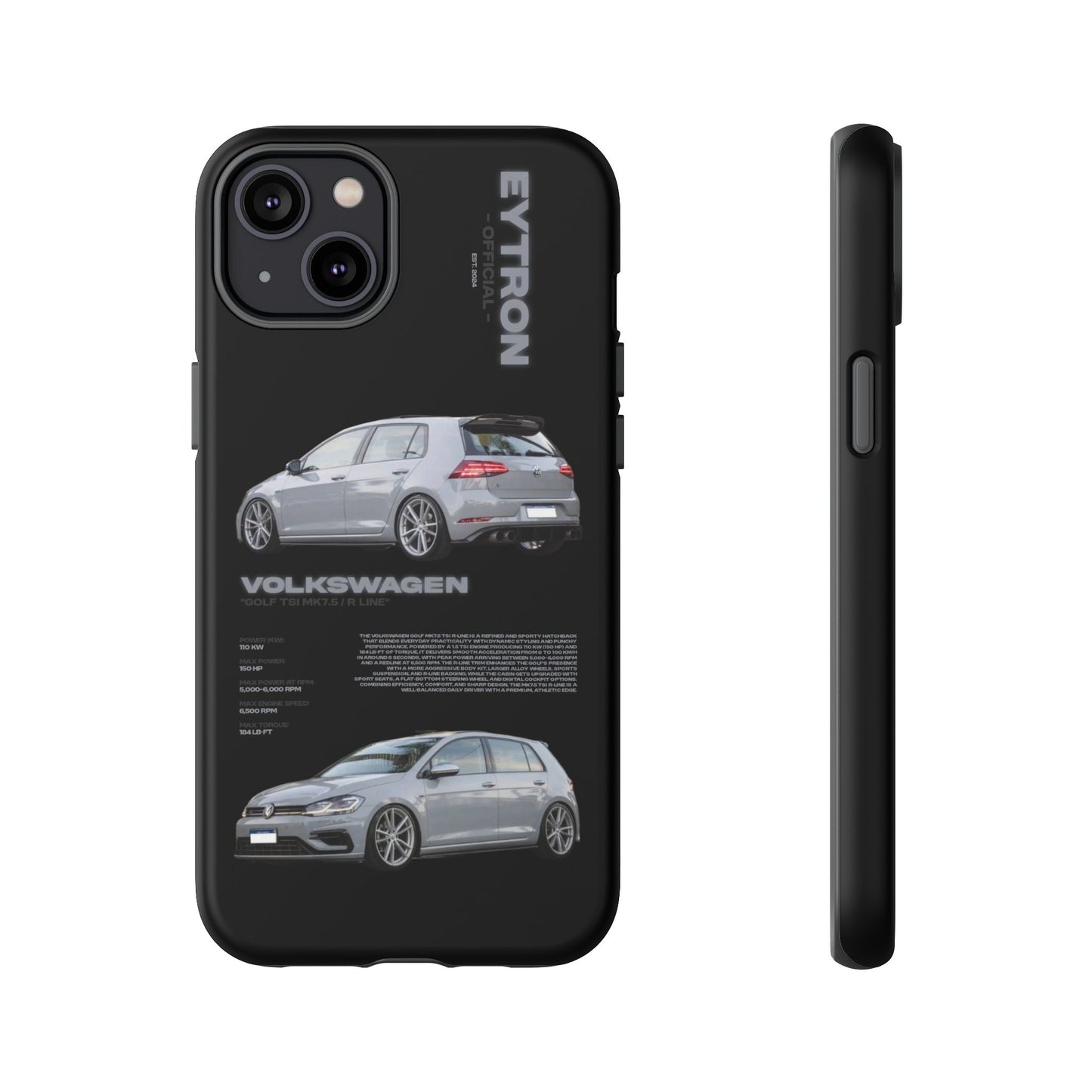 "Golf TSI MK7.5 / R Line" Sturdy Case