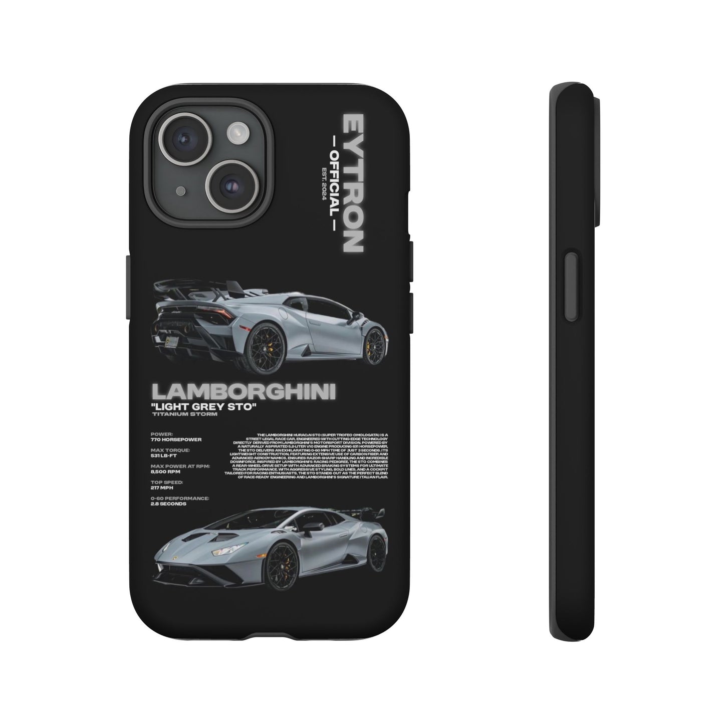 "Titanium Storm" Sturdy Case