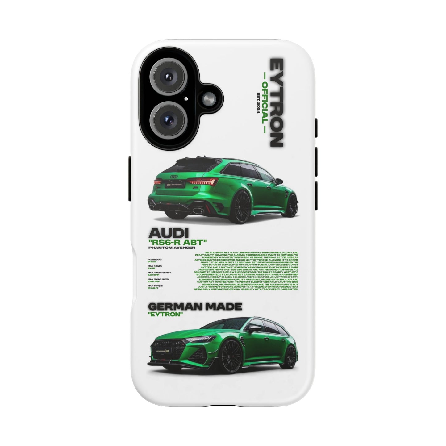 "Phantom Avenger" Sturdy Case
