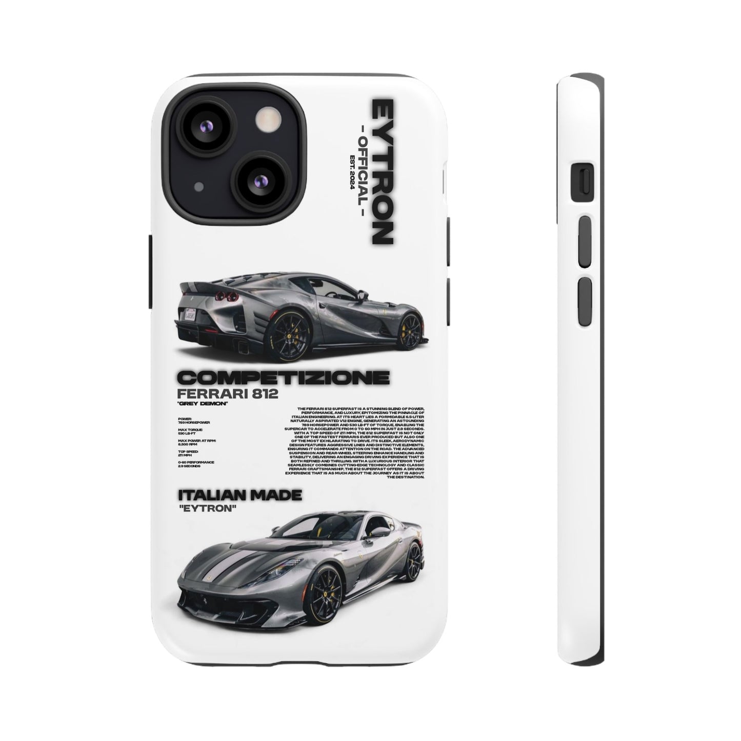 "Grey Demon" Sturdy Case