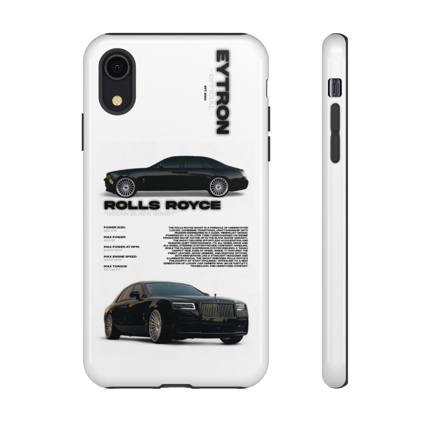 "Ocean Black Ghost" Sturdy Case