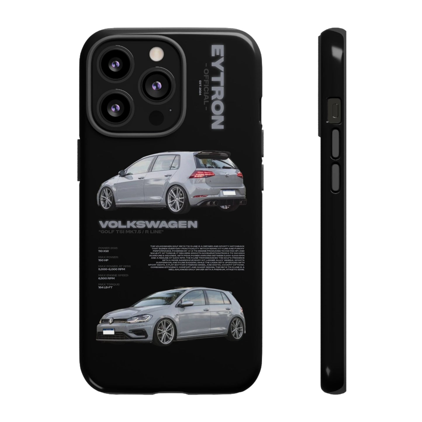 "Golf TSI MK7.5 / R Line" Sturdy Case