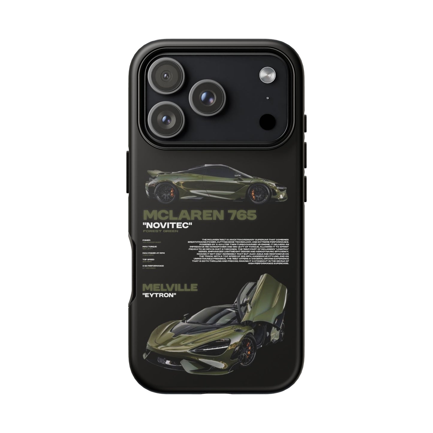 "Forest Green" Sturdy Case