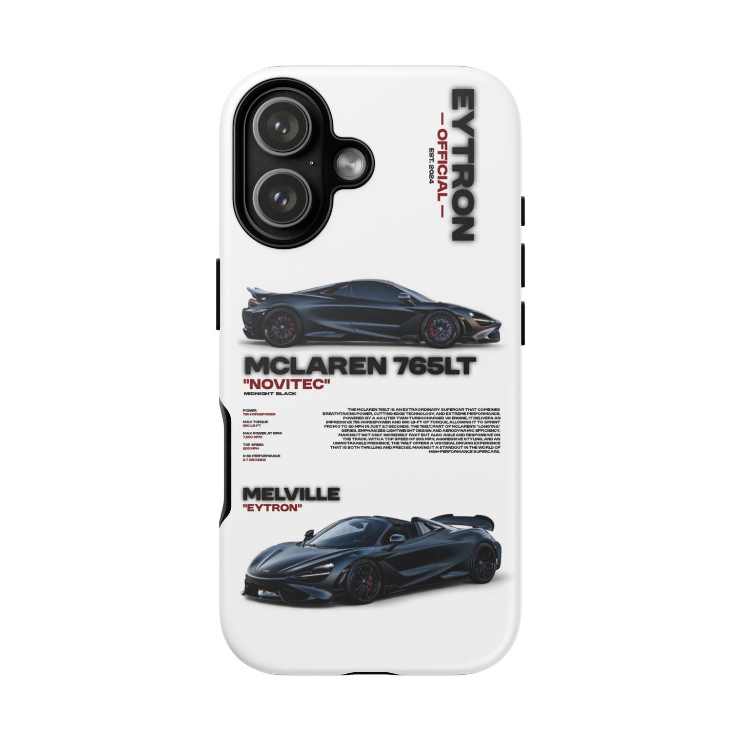 "Midnight Black" Sturdy Case